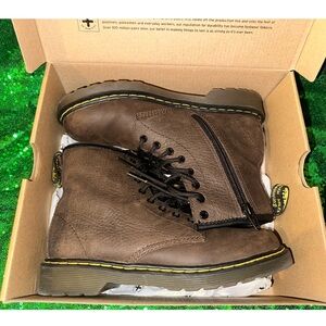 Brown Dr. Marten Boots • Kids Size 3